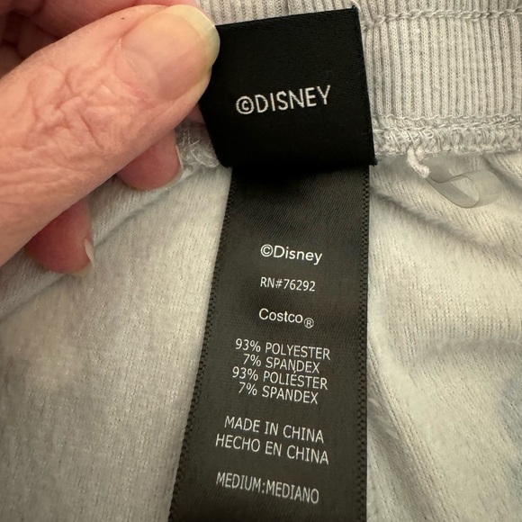 Disney Mickey Minnie Mouse Silky Stretch Fleece Pajama/lounge pants Women's M - Picture 6 of 10